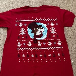 Festive Red Short Sleeve Tee